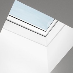VELUX Stoglangis plokščiam stogui, akrilo kupolas, nevarstomas, CFP