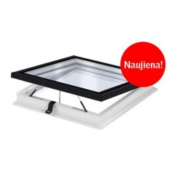 VELUX Stoglangis plokščiam stogui, lygus stiklas, varstomas, CVU