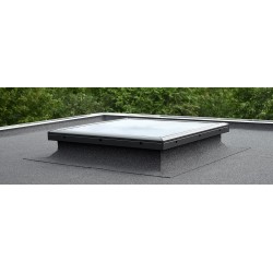 VELUX Stoglangis plokščiam stogui, lygus stiklas, nevarstomas, CFU