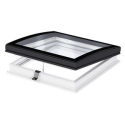 VELUX Stoglangis plokščiam stogui, išgaubtas stiklas, varstomas, CVP
