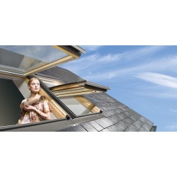 FAKRO Stoglangis, rankena apačioje, FPP-V U3 preSelect